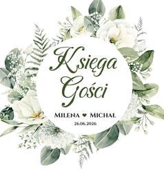 Księga Gości Gipsówka - wzór 1