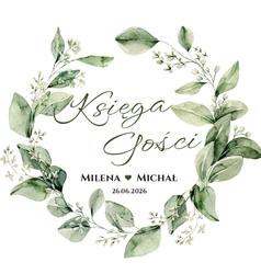 Księga Gości Gipsówka - wzór 3