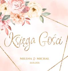 Księga Gości Peonia - wzór 11