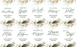 Zawieszki Eukaliptus - wzór 1