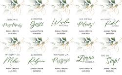 Zawieszki Eukaliptus - wzór 2