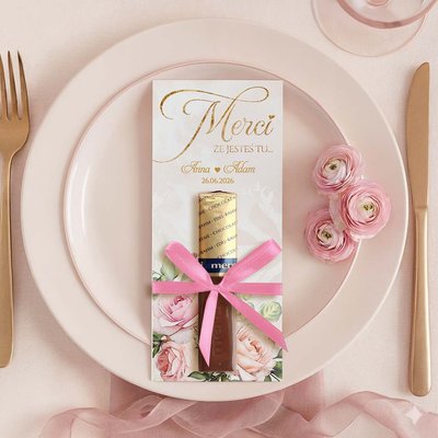 Podziękowania MERCI - Rose