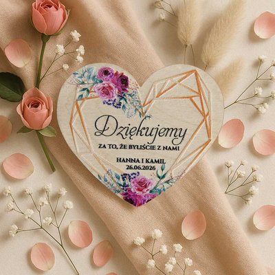Podziękowania dla gości magnesy - Ariana2