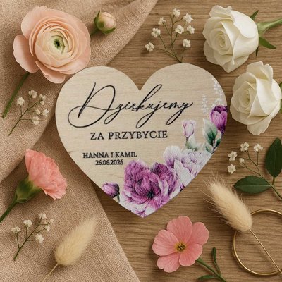 Podziękowania dla gości magnesy - Irelia