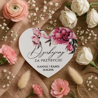 Podziękowania dla gości magnesy - Irelia