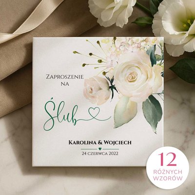 Zaproszenia Ślubne - Oliwia