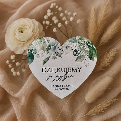 Podziękowania dla gości magnesy - Elza