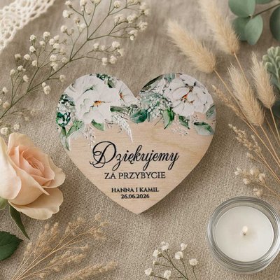Podziękowania dla gości magnesy - Elza