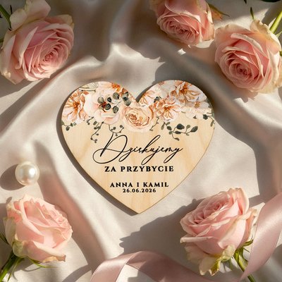 Podziękowania dla gości magnesy - Wera2