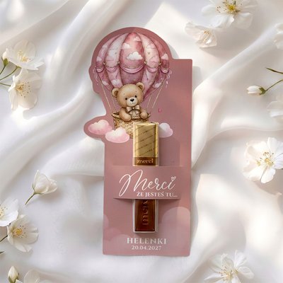 Podziękowania MERCI na chrzest - Lea
