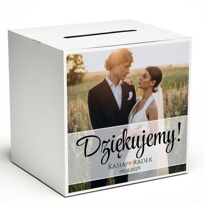 Pudełko na koperty ze zdjęciem