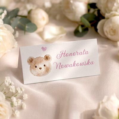 Winietki na chrzest - Mili