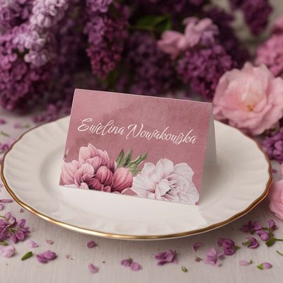 Winietki ślubne na stół - Irelia