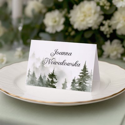 Winietki ślubne na stół - Daniela