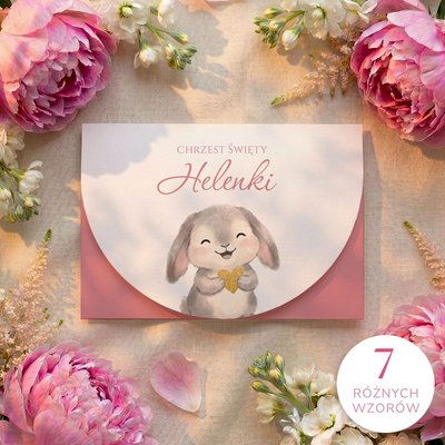 Zaproszenia na chrzest - Ellie