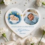 Podziękowania dla gości magnesy na Chrzest 10