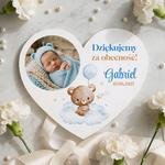 Podziękowania dla gości magnesy na Chrzest 10