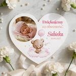 Podziękowania dla gości magnesy na Chrzest 10