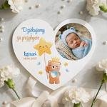 Podziękowania dla gości magnesy na Chrzest 10