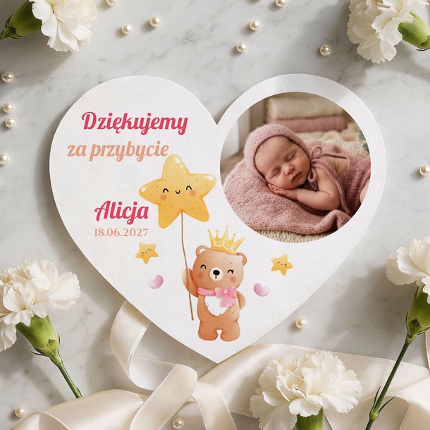 Podziękowania dla gości magnesy na Chrzest 10