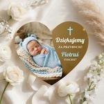 Podziękowania dla gości magnesy lustrzane na Chrzest