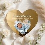 Podziękowania dla gości magnesy lustrzane na Chrzest