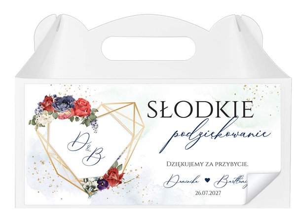 Naklejki na ciasto Adela