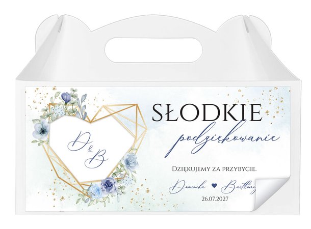 Naklejki na ciasto Adela