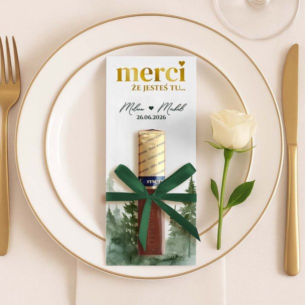 Podziękowania MERCI - Daniela