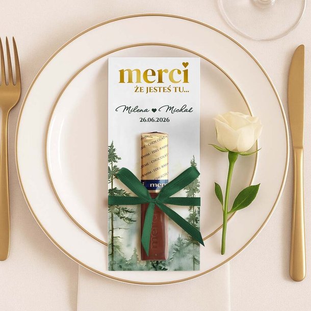 Podziękowania MERCI - Daniela