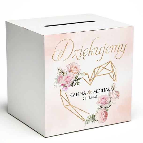 Pudełko na koperty – Peonia