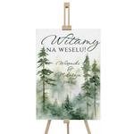 Tablica powitalna na wesele 70x50cm - Daniela