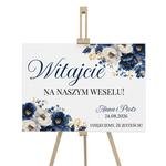 Tablica powitalna na wesele 50x70cm - Amber