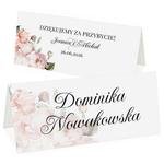 Winietki na stół - Amber