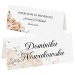 Winietki na stół - Amber