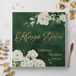 Księga gości weselnych - białe/czarne karty - Adelajda i Luiza