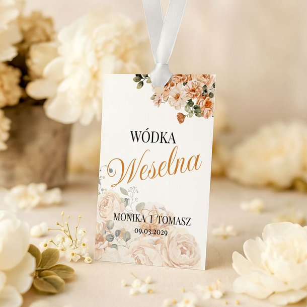 Zawieszki na alkohol 10szt - Amber