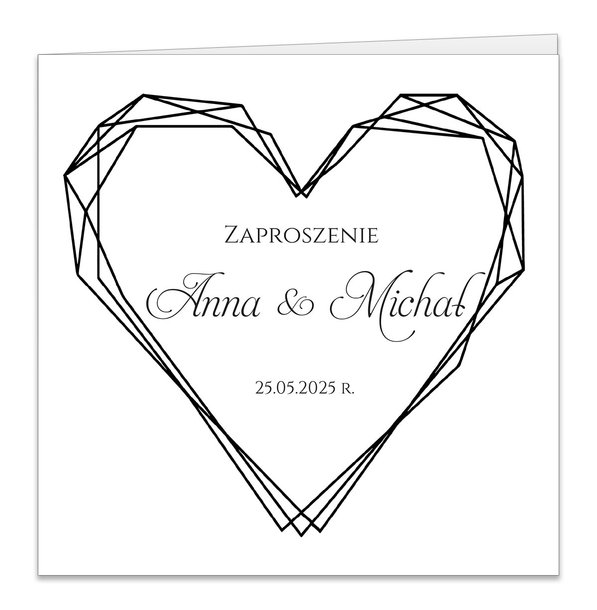 Próbki Złocone Zaproszenia Ofelia3