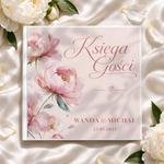 Księga gości weselnych - białe/czarne karty - Nerida