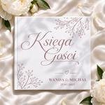 Księga gości weselnych - białe/czarne karty - Bella