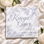 Księga gości weselnych - białe/czarne karty - Bella