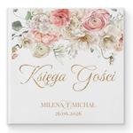 Księga gości weselnych - białe/czarne karty - Milana