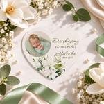 Podziękowania dla gości magnesy na Chrzest - Bessie