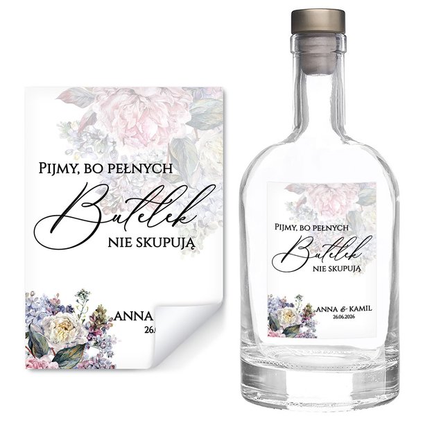 Naklejki na butelki Ariana