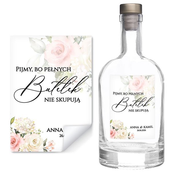 Naklejki na butelki Ariana