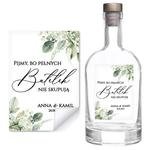 Naklejki na butelki Gipsówka