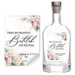 Naklejki na butelki Rose
