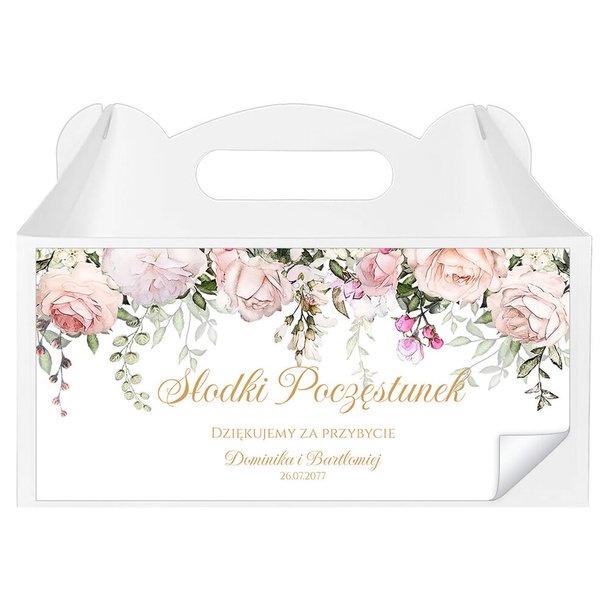 Naklejki na ciasto Rose