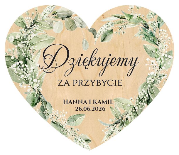 Podziękowania dla gości Gipsówka