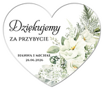 Magnesy z podziękowaniem - Gipsówka